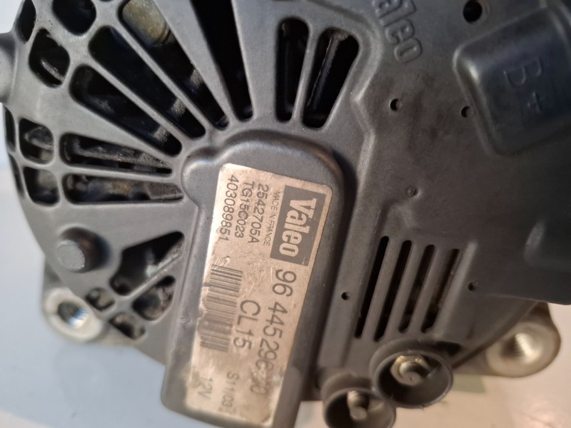 Recambio de alternador para citroen c3 8hx referencia OEM IAM 9644529680  