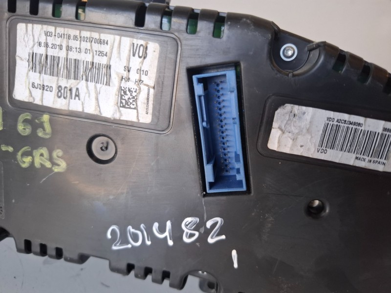 Recambio de cuadro instrumentos para seat ibiza berlina (6j5) bls referencia OEM IAM 6J0920801A  