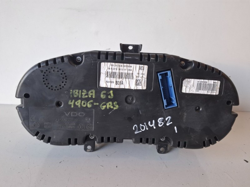 Recambio de cuadro instrumentos para seat ibiza berlina (6j5) bls referencia OEM IAM 6J0920801A  