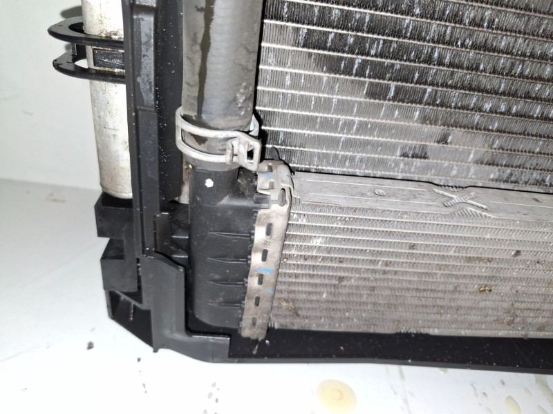 Recambio de radiador agua para dacia dokker express k9k872 referencia OEM IAM   