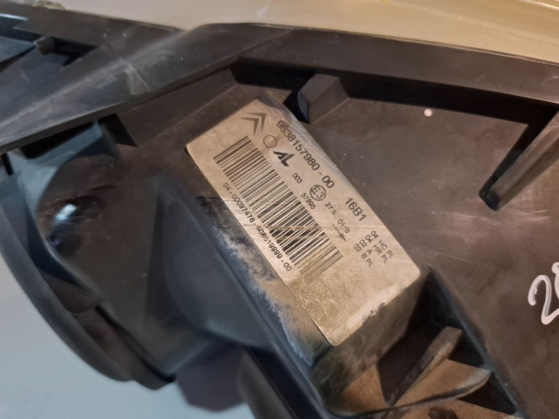 Recambio de faro izquierdo para citroen xsara berlina nfu referencia OEM IAM 963815798000  