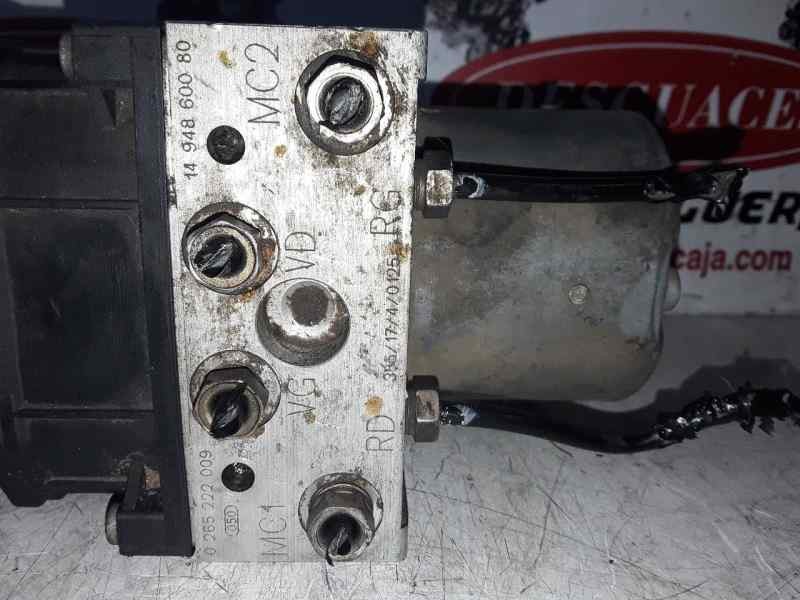 Recambio de centralita abs para citroen jumpy referencia OEM IAM 0265222009  