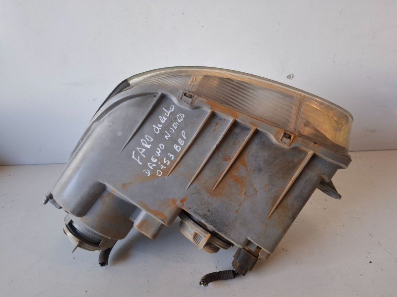 Recambio de faro derecho para daewoo nubira wagon x20sed referencia OEM IAM   