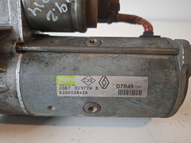 Recambio de motor arranque para renault laguna ii (bg0) f9q758 referencia OEM IAM D7R49  