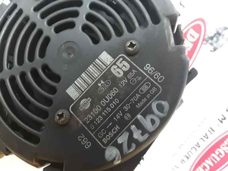 Recambio de alternador para nissan micra (k11) referencia OEM IAM 231000U060/0123115010  