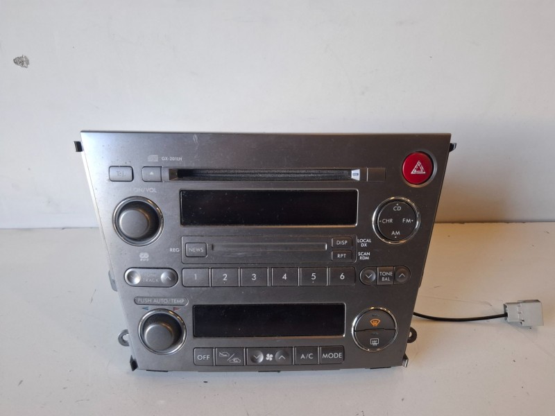 Recambio de sistema audio / radio cd para subaru legacy berlina (b13/bl) ej25 referencia OEM IAM 86201AG430  