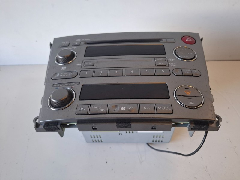 Recambio de sistema audio / radio cd para subaru legacy berlina (b13/bl) ej25 referencia OEM IAM 86201AG430  