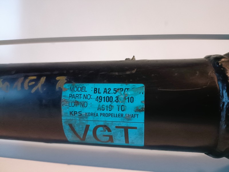 Recambio de transmision central para kia sorento (bl) d4cb referencia OEM IAM   