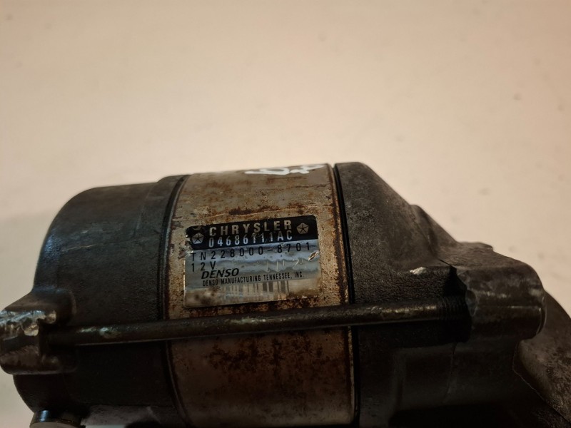Recambio de motor arranque para chrysler voyager (rg) edz referencia OEM IAM 04686111AC  