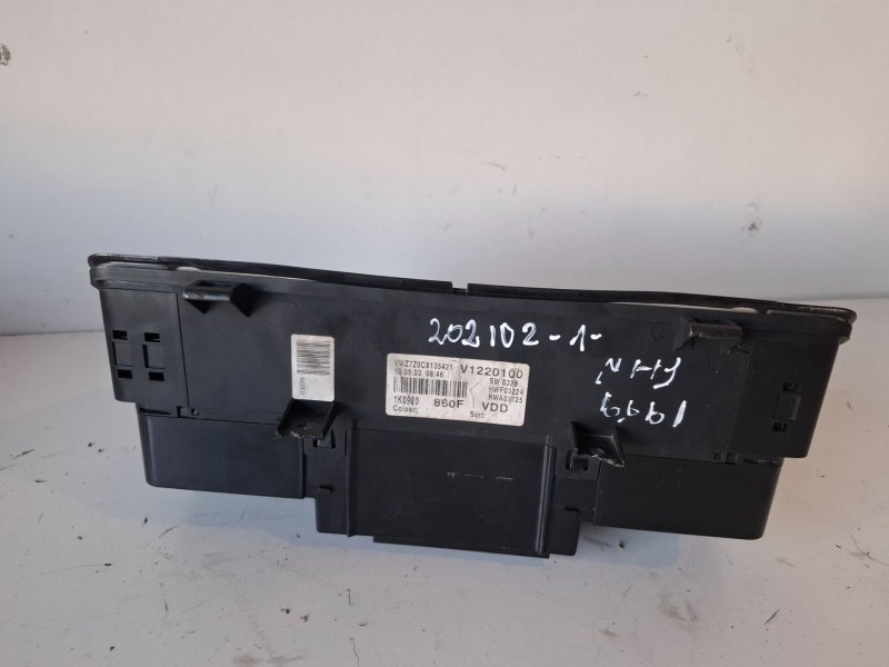 Recambio de cuadro instrumentos para volkswagen golf v (1k1)(10.2003) bkd referencia OEM IAM 1K0920860F UBIC. 1  