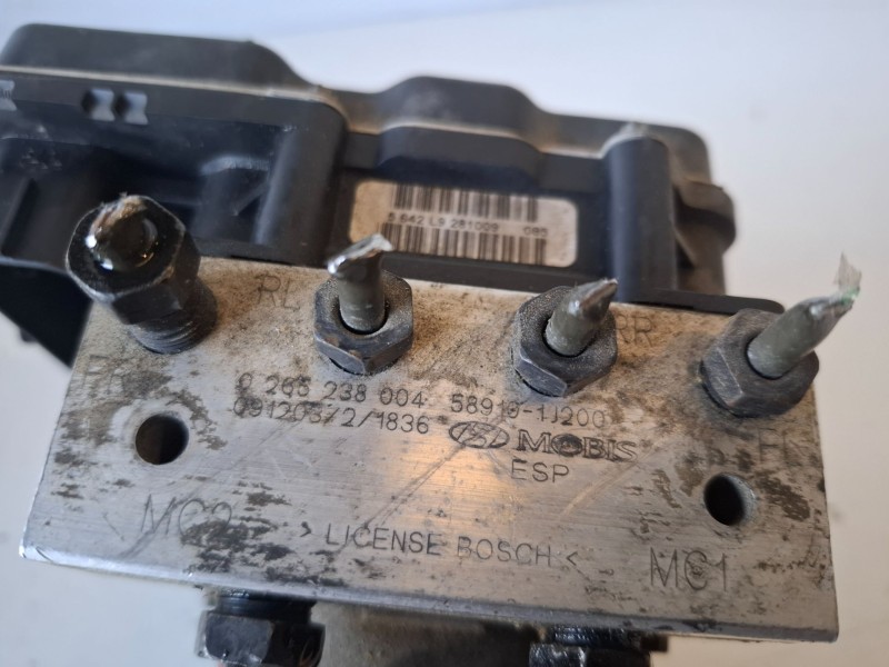 Recambio de abs para hyundai i20 (pb) d4fc referencia OEM IAM 0265238004  