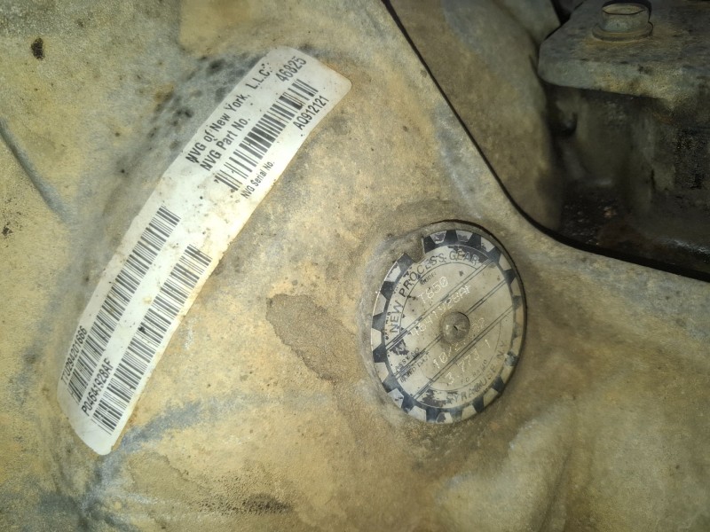 Recambio de caja cambios para chrysler voyager (rg) vm07c referencia OEM IAM T850  