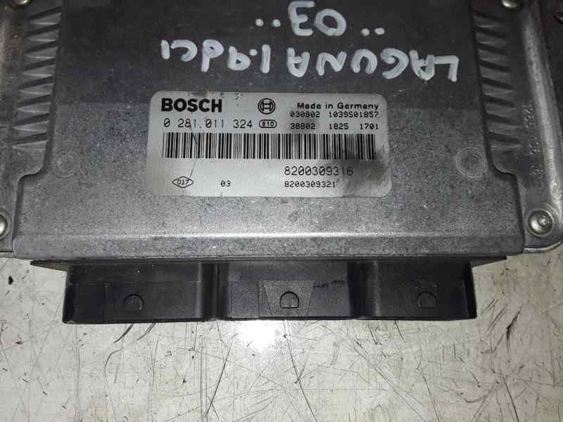 Recambio de centralita motor uce para renault laguna ii (bg0) referencia OEM IAM 0281011324  