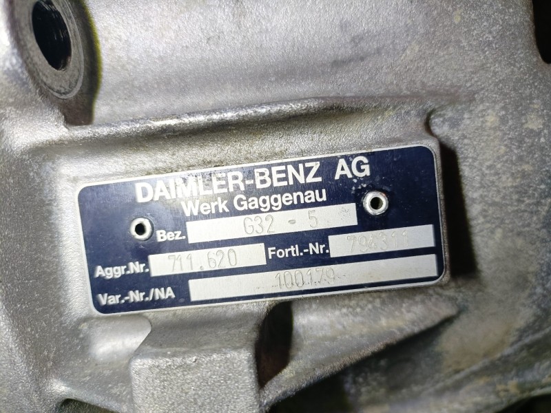 Recambio de caja cambios para mercedes-benz sprinter furgón 612981 referencia OEM IAM 711620  