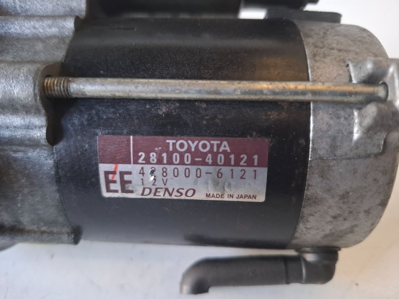 Recambio de motor arranque para toyota iq (nuj1/ngj1/kgj1) 1krfe referencia OEM IAM 2810040121  