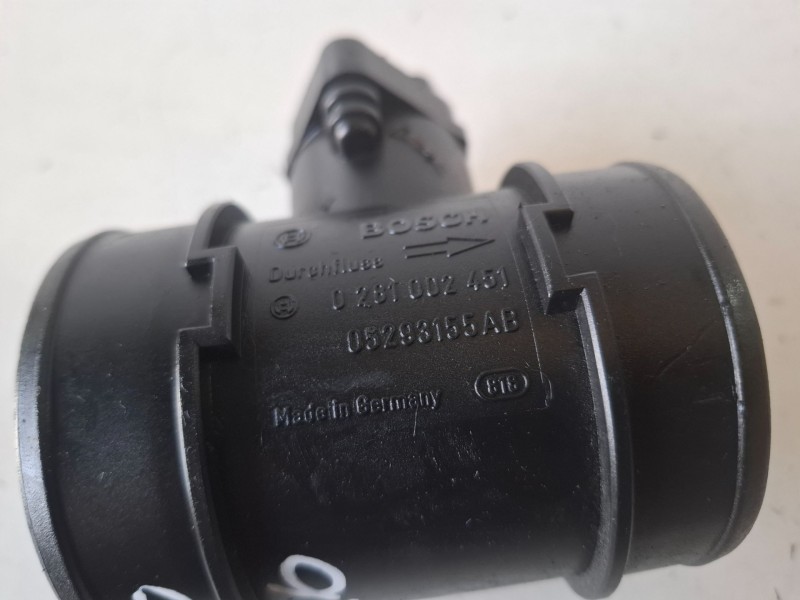 Recambio de caudalimetro para chrysler voyager (rg) vm07c referencia OEM IAM 0281002451  