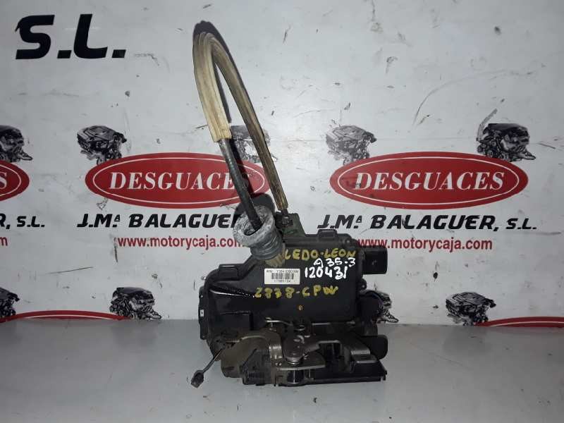 Recambio de cerradura puerta trasera derecha para seat leon (1m1) asz referencia OEM IAM Y3B4839016M  