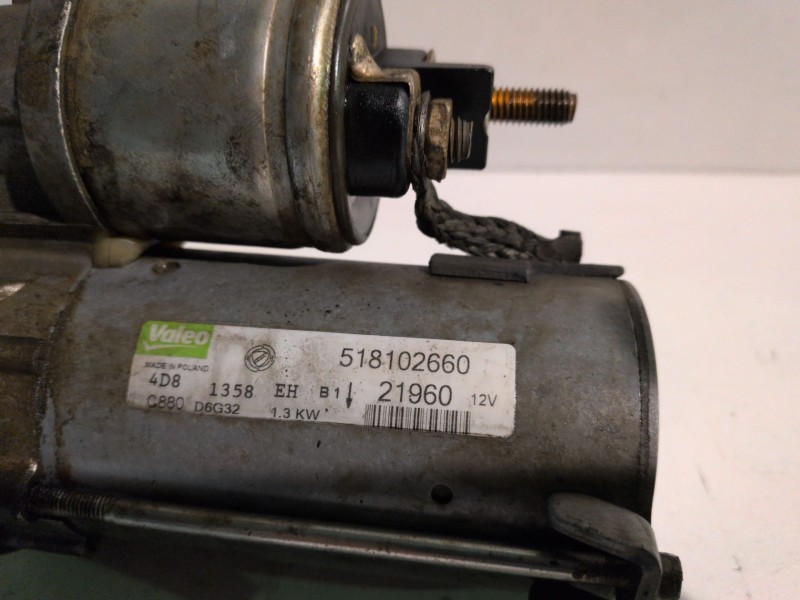 Recambio de motor arranque para fiat iii fiorino (225) 199a2000 referencia OEM IAM 518102660  