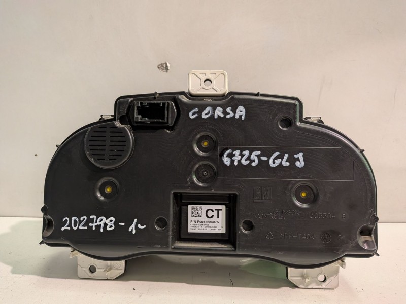 Recambio de cuadro instrumentos para opel corsa d z14xep referencia OEM IAM P0013285375  