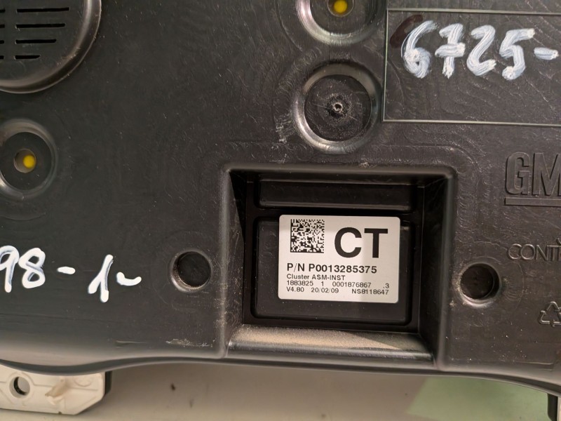 Recambio de cuadro instrumentos para opel corsa d z14xep referencia OEM IAM P0013285375  