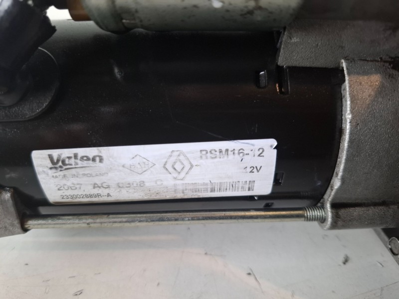 Recambio de motor arranque para fiat talento furgón (296) r9m452 referencia OEM IAM RSM1612  