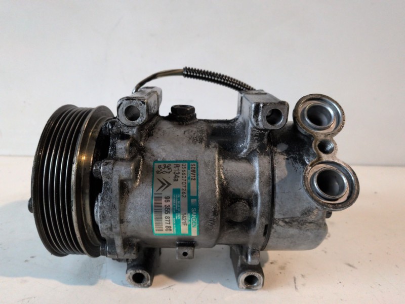 Recambio de compresor aire acondicionado para citroen xsara picasso 6fz referencia OEM IAM 9635587780  