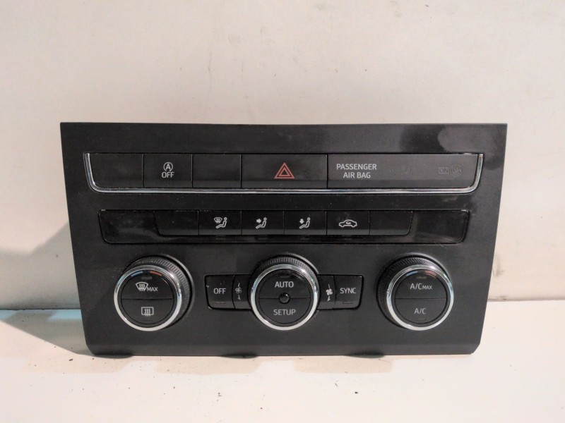 Recambio de mando climatizador para seat leon st 5f8 cxxb referencia OEM IAM 5F0907044M  