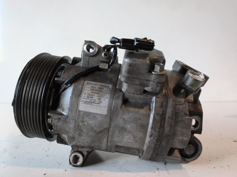 Recambio de compresor aire acondicionado para nissan qashqai (j10) r9m405 referencia OEM IAM 92600BB60A  