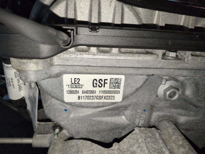 Recambio de motor completo para opel astra k sports tourer b14xft referencia OEM IAM B14XFT  