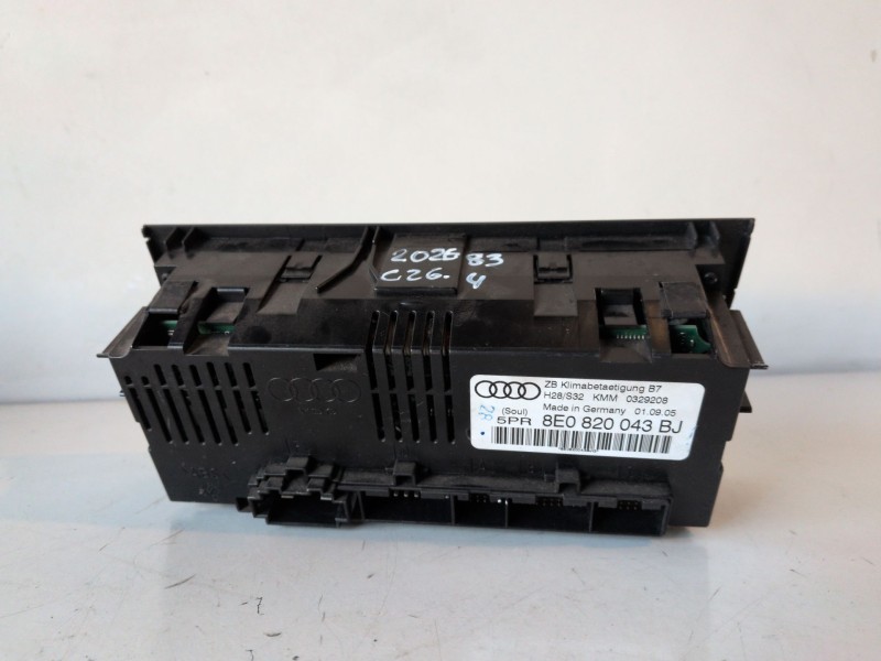 Recambio de mando climatizador para audi a4 avant (8e) bkn referencia OEM IAM 8E0820043BJ  