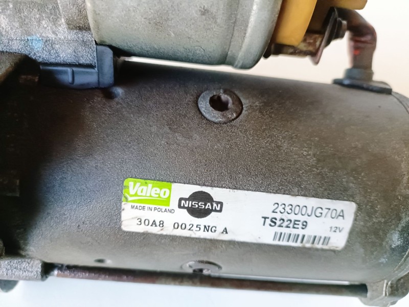 Recambio de motor arranque para nissan x-trail (t31) m9r760 referencia OEM IAM TS22E9  