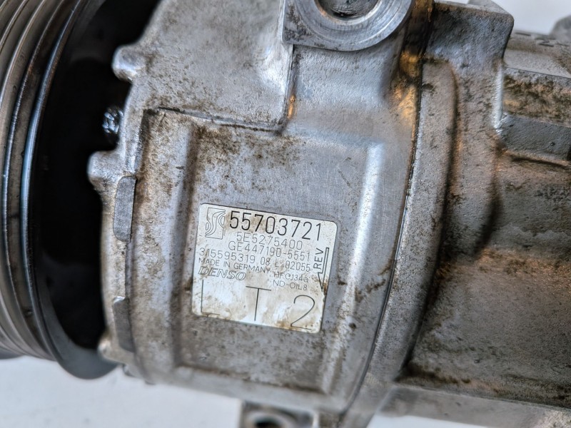 Recambio de compresor aire acondicionado para opel corsa d z14xep referencia OEM IAM 55703721  