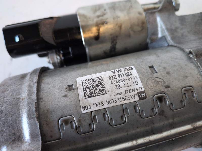 Recambio de motor arranque para seat arona (kj) dkr referencia OEM IAM 02Z911024  