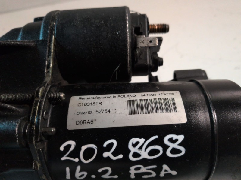 Recambio de motor arranque para citroen xsara berlina nfu referencia OEM IAM D6RA5  