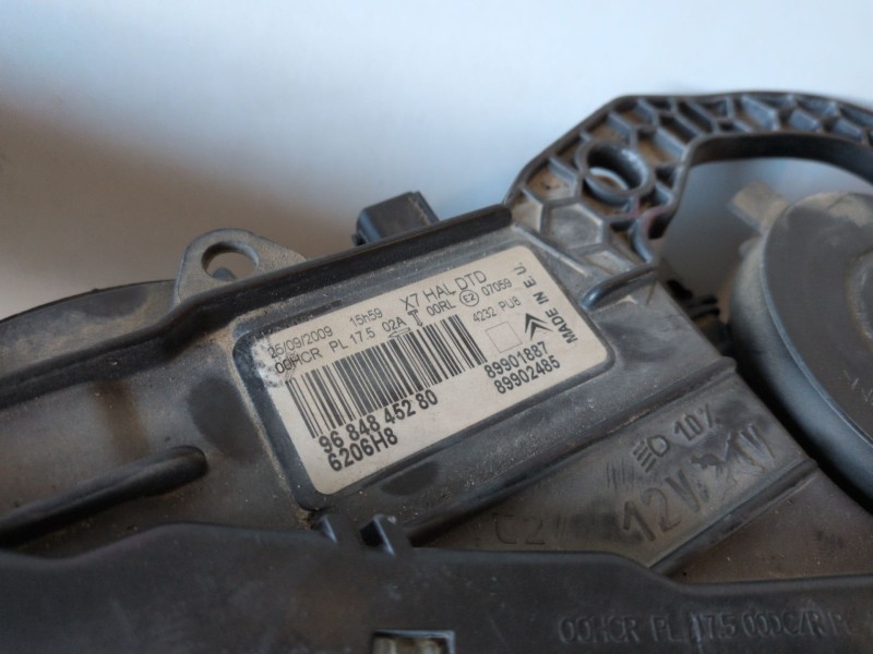 Recambio de faro izquierdo para citroen c5 break rhr referencia OEM IAM 9684845280  