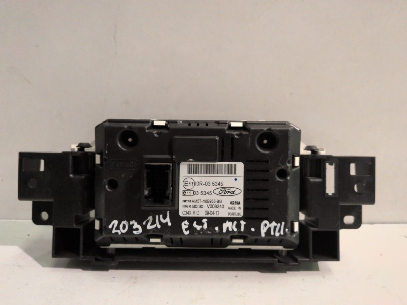 Recambio de pantalla multifuncion para ford focus sportbreak (cew) m1da referencia OEM IAM AM5T18B955BG  