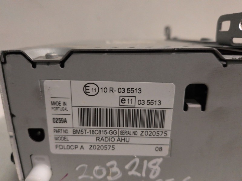 Recambio de sistema audio / radio cd para ford focus sportbreak (cew) m1da referencia OEM IAM   