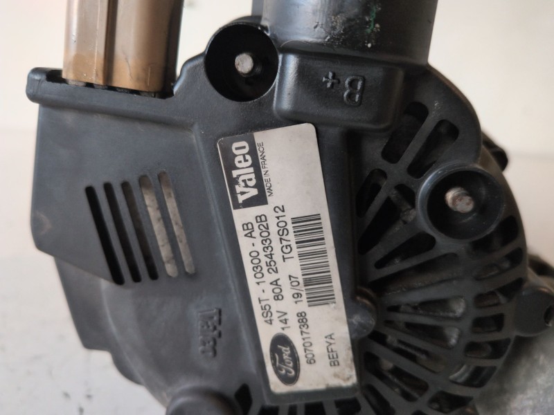 Recambio de alternador para ford ka (ccq) a9a referencia OEM IAM 4S5T10300AB  