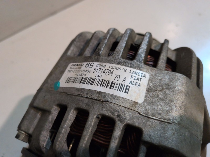 Recambio de alternador para fiat ii panda (169) 188a4000 referencia OEM IAM 51714794  