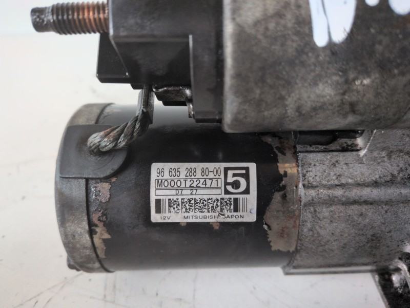 Recambio de motor arranque para citroen grand c4 picasso 9hz referencia OEM IAM M000T22471  