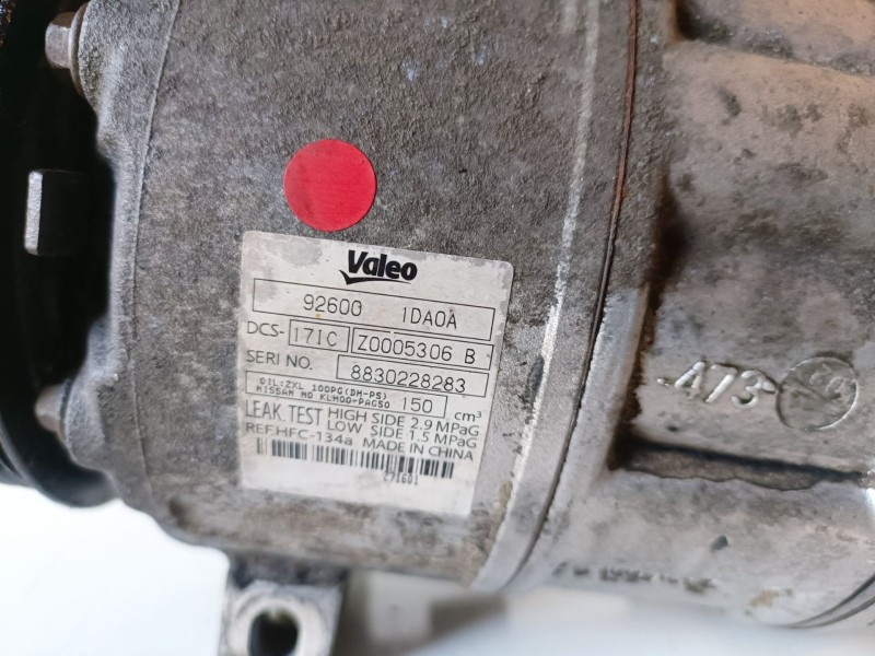 Recambio de compresor aire acondicionado para nissan x-trail (t31) m9r760 referencia OEM IAM 926001DA0A  