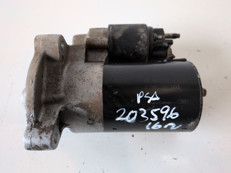 Recambio de motor arranque para citroen saxo hdz referencia OEM IAM 0001116003  