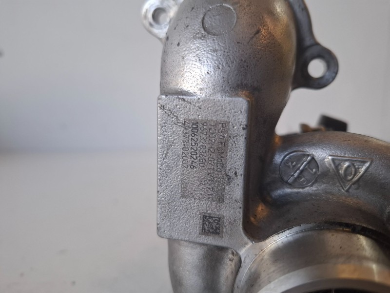 Recambio de turbocompresor para peugeot 207 9hp / 9h06 referencia OEM IAM 9673283680  