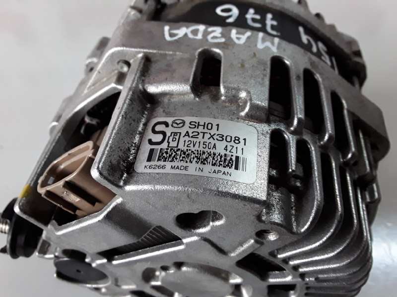 Recambio de alternador para mazda cx-5 (ke) sh referencia OEM IAM A2TX3081  