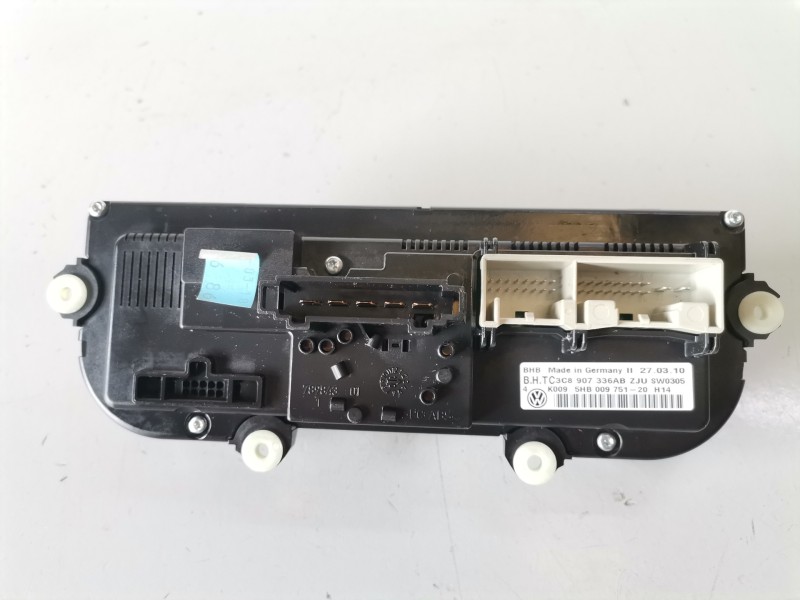 Recambio de mando climatizador para volkswagen golf vi (5k1)(10.2008) cay referencia OEM IAM 3C8907336AB  