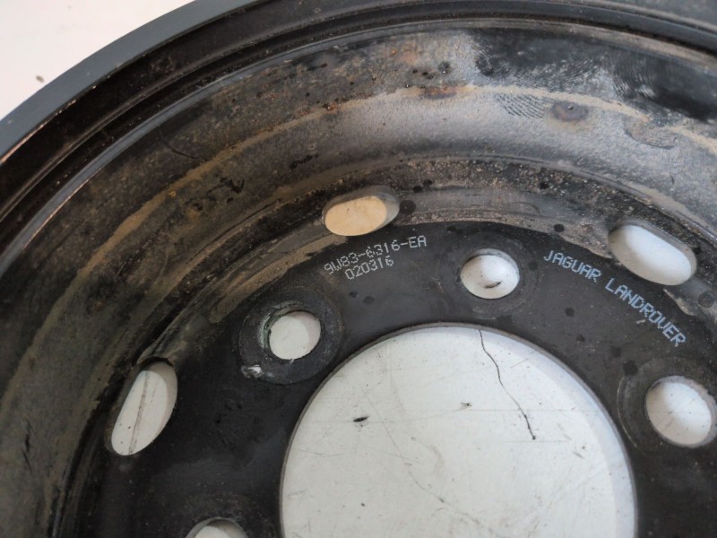 Recambio de polea cigueñal para land rover range rover sport 508ps referencia OEM IAM 9W836316EA  