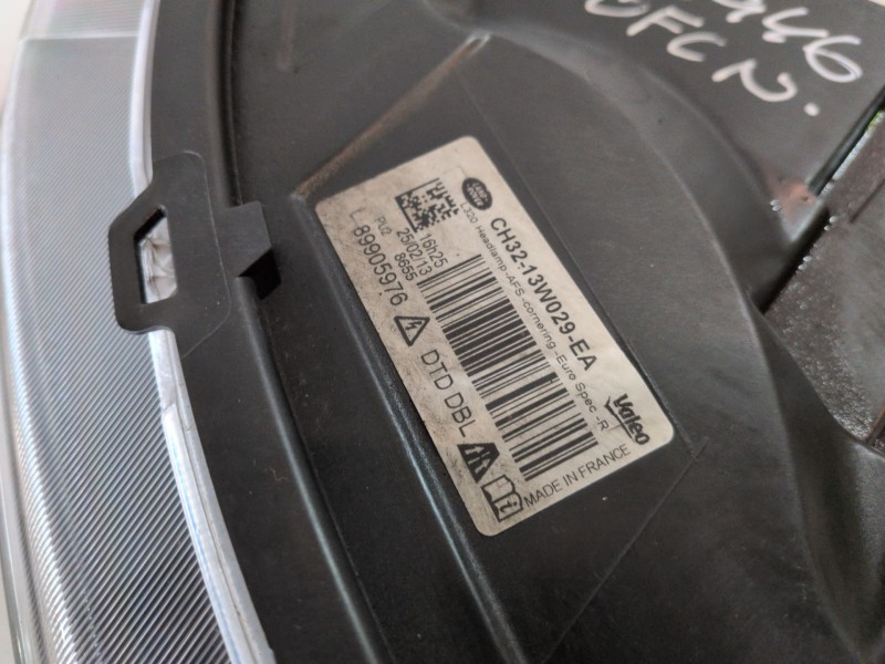Recambio de faro derecho para land rover range rover sport 508ps referencia OEM IAM CH3213W029EA  