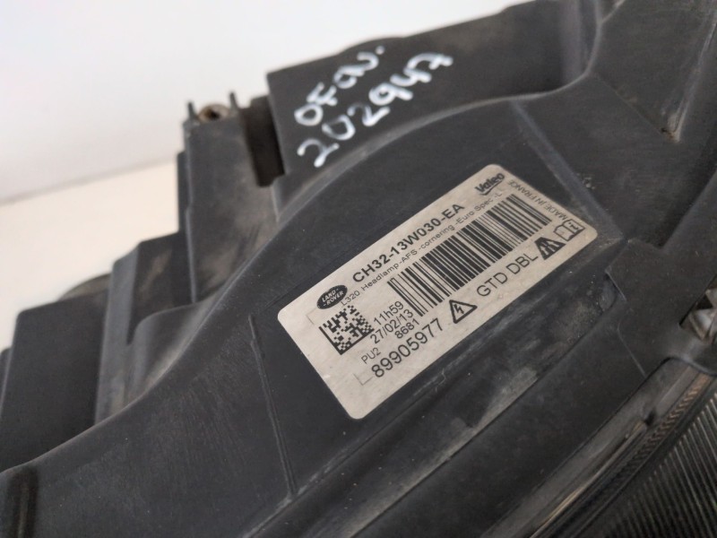 Recambio de faro izquierdo para land rover range rover sport 508ps referencia OEM IAM CH3213W030EA  