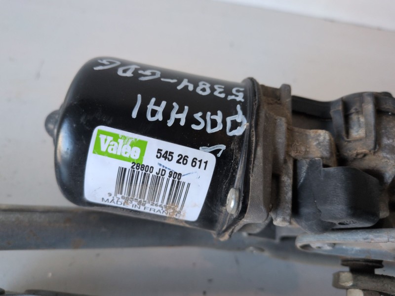 Recambio de motor limpia delantero para nissan qashqai (j10) m9r832 referencia OEM IAM 54526611  