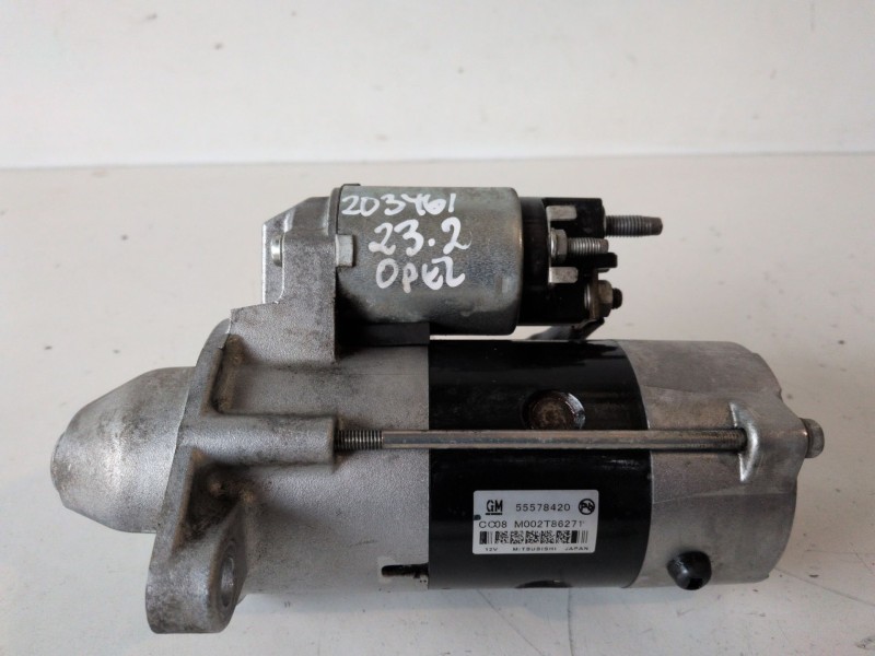 Recambio de motor arranque para opel astra j berlina 5p a17dts referencia OEM IAM 55578420  
